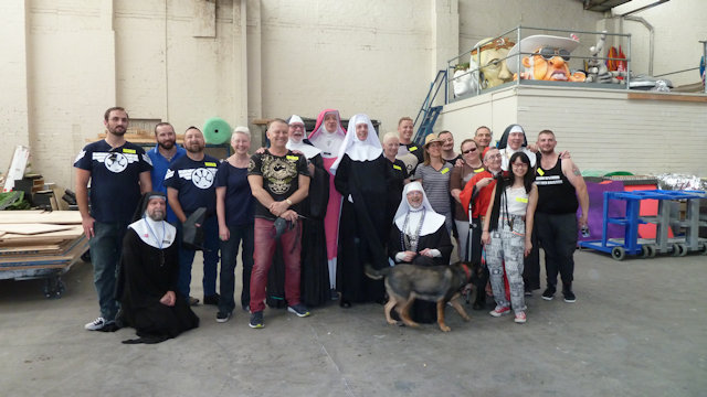 Mardi Gras Workshop Blessing 12/12/2015